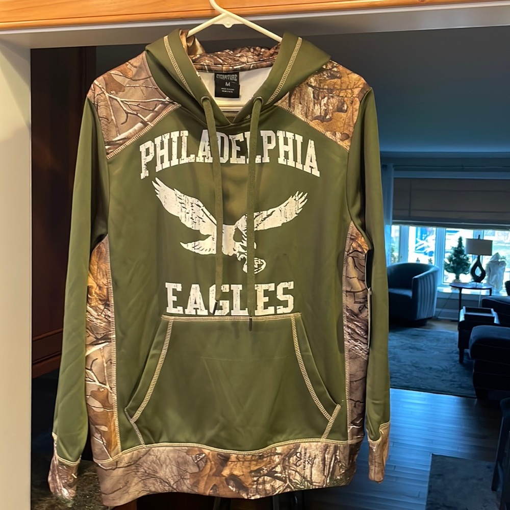 NWT Phila Eagles Sweatshirt Men Sz M